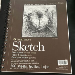 NWT Strathmore 100 sheet sketch paper book